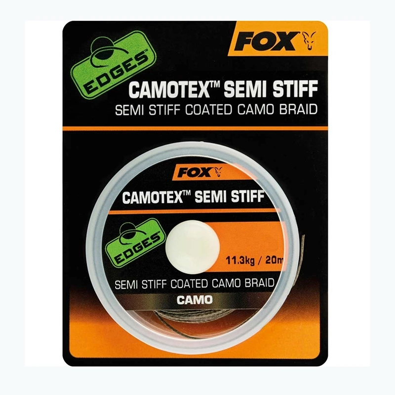 Fox Edges Camotex Semi Stiff Coated Camo Braid